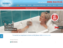 Tablet Screenshot of nationwide-mobility.co.uk
